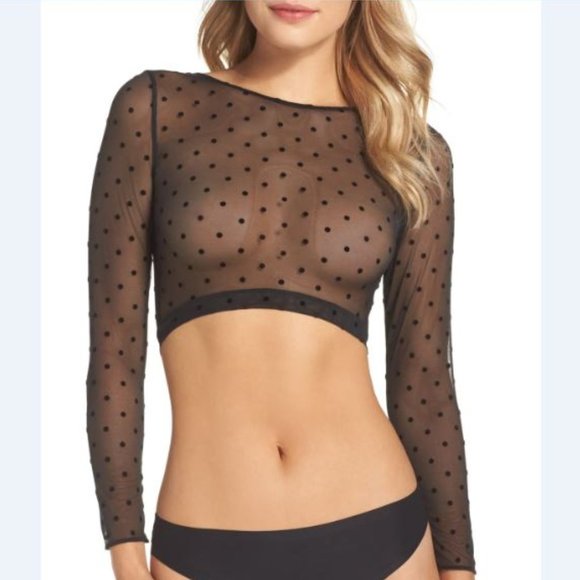 SPANX Other - Spanx Sheer Crop Top 🖤